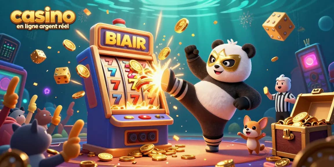 Plongez dans un univers interactif avec les jeux de casino en ligne argent réel, offrant un moment festif de gains et d'excitation.