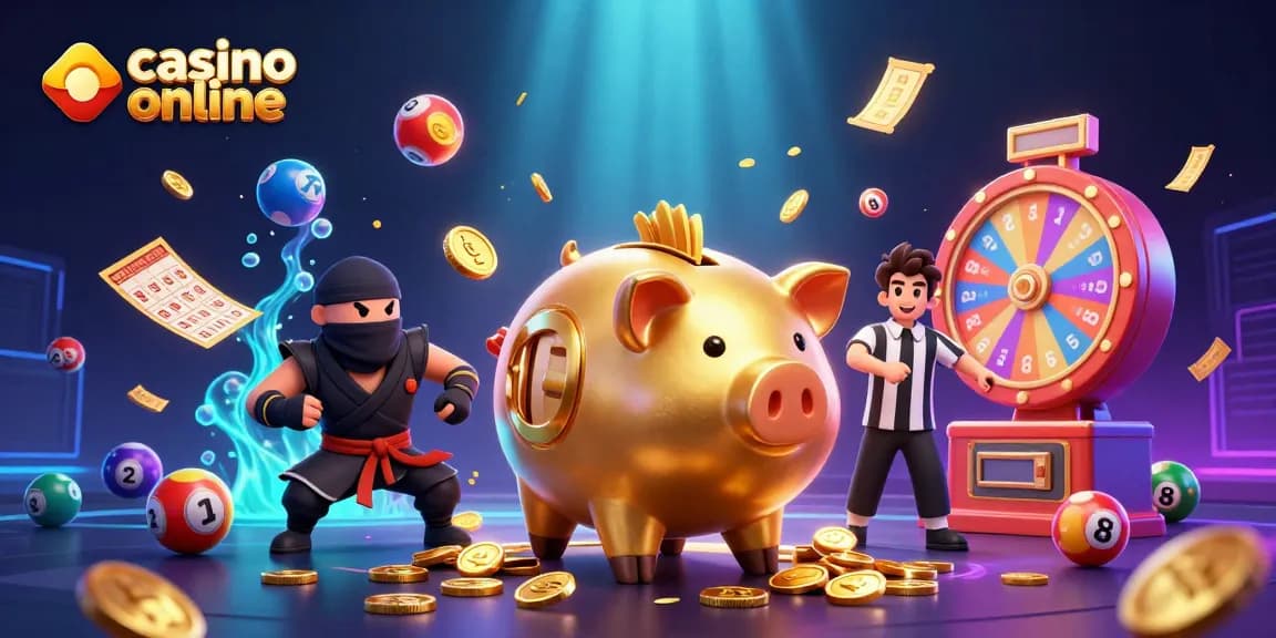 Oferă o experiență captivantă în casino online cu personaje 3D dinamice și elemente de joc.