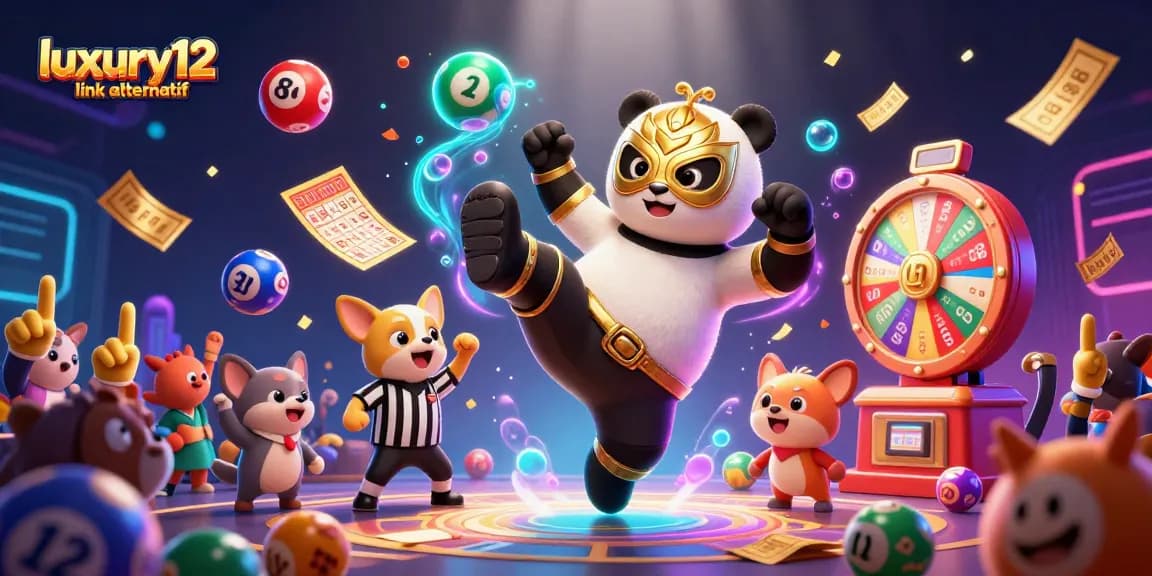 Experience thrilling gaming with luxury12 link alternatif in a packed casino scene