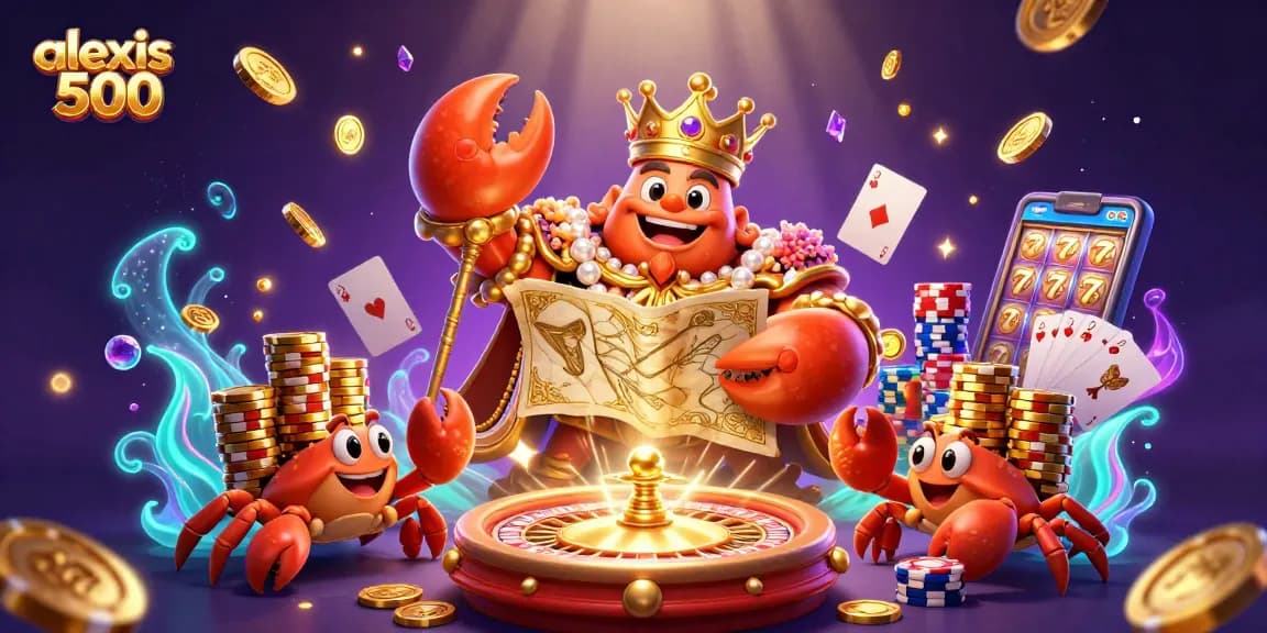 Engage with alexis 500 through a vibrant casino scene showcasing dynamic gameplay elements.