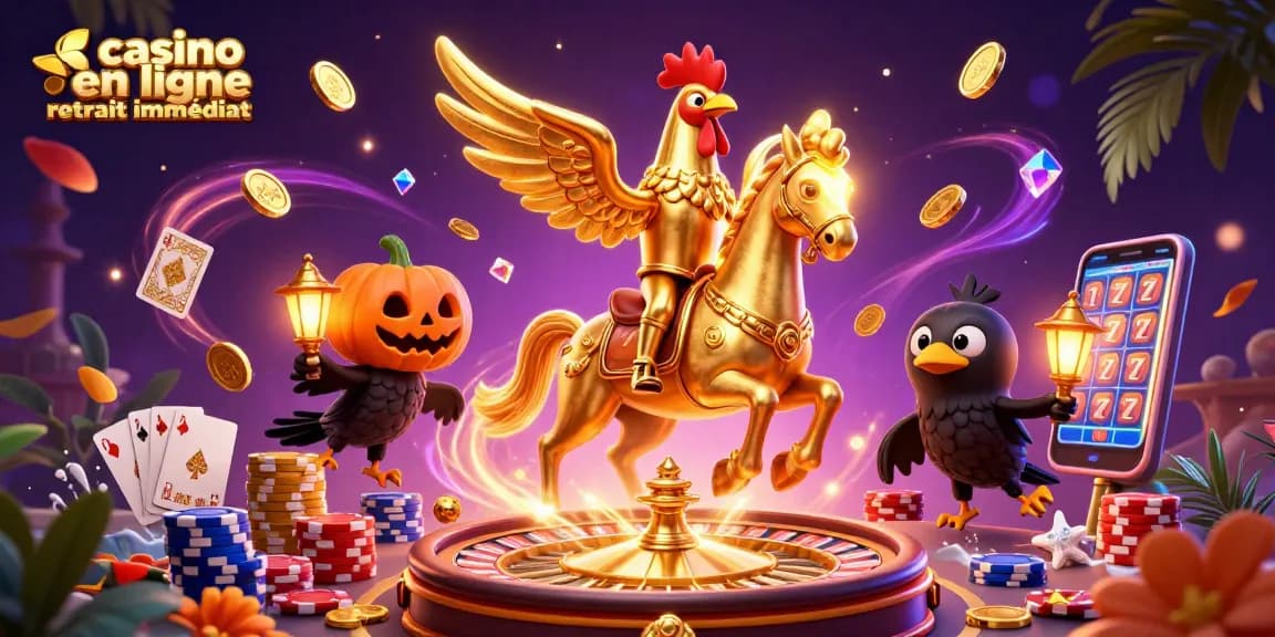 Profitez de gains rapides avec le casino en ligne retrait immédiat lors de vos jeux préférés.