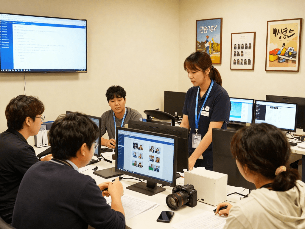 Trusted 강남OP local services provider assisting clients in professional atmosphere, highlighting quality community service.