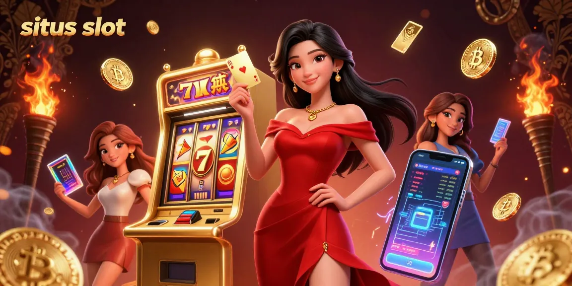 Engage with situs slot excitement featuring vibrant slot reels and a winning atmosphere.