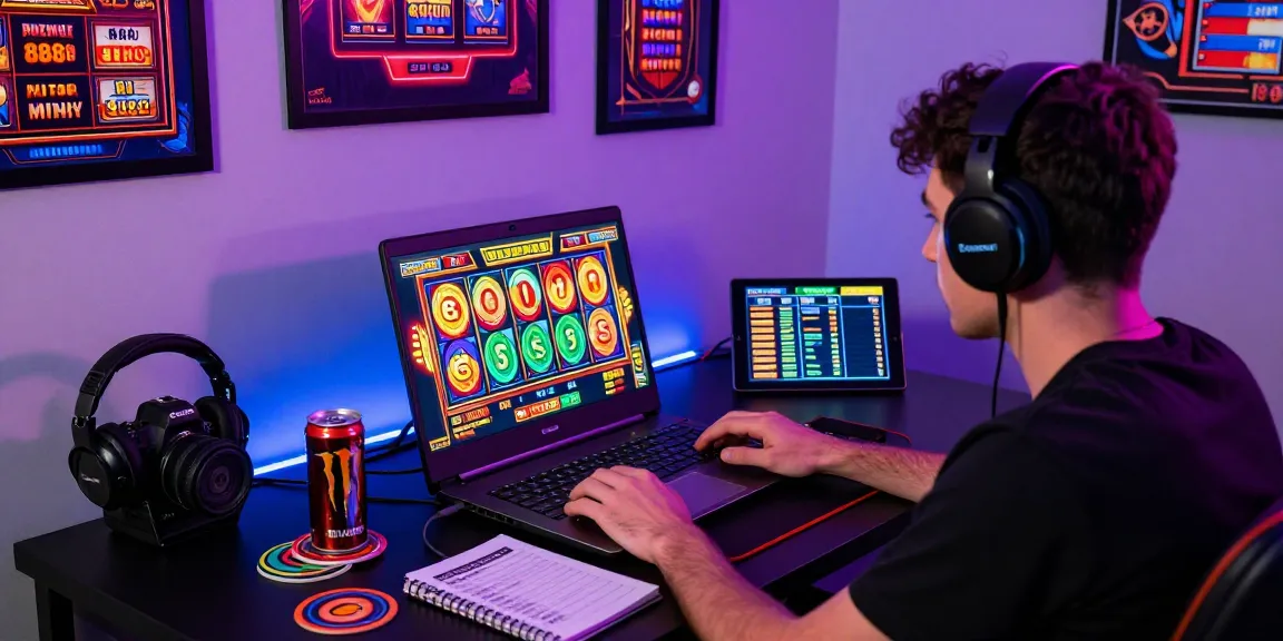 Exciting online gaming setup featuring a player spinning Phoenix 888 slot reels