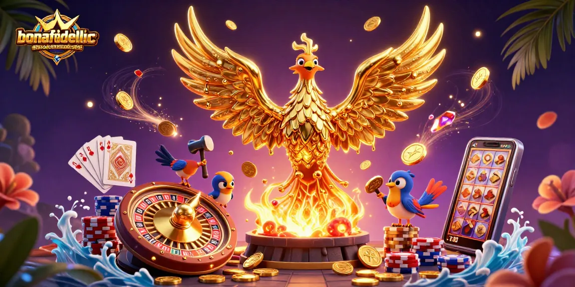 Engage with bonafidedelicatessenandcafe's thrilling casino experience featuring golden phoenix and gaming elements.
