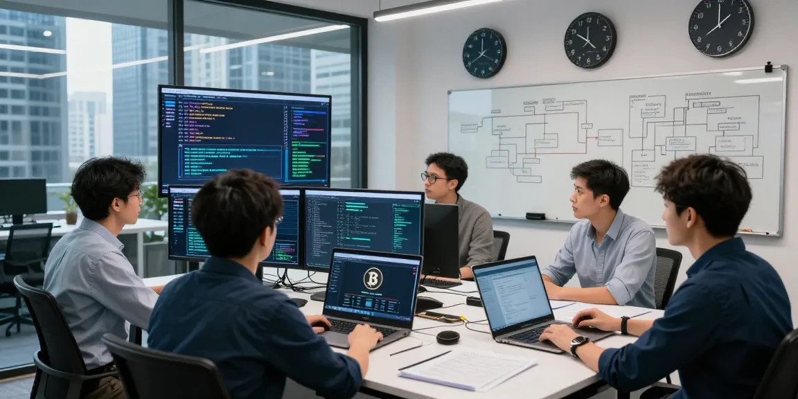 Recover lost crypto with experts analyzing digital recovery strategies in a tech-focused workspace.
