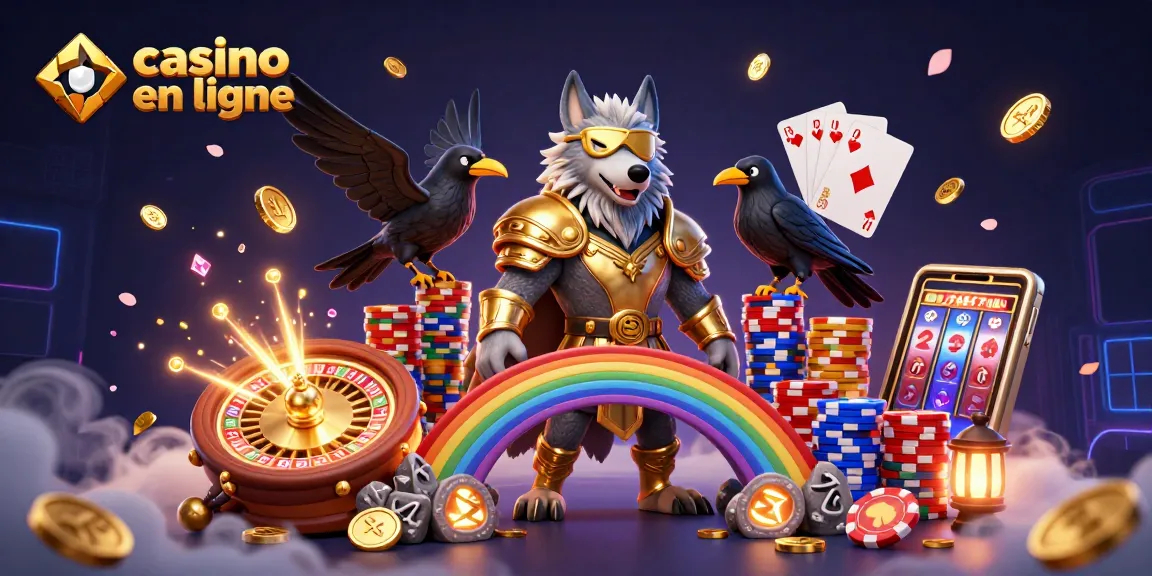 Gagnez au casino en ligne avec des jeux captivants et un éclairage mystique
