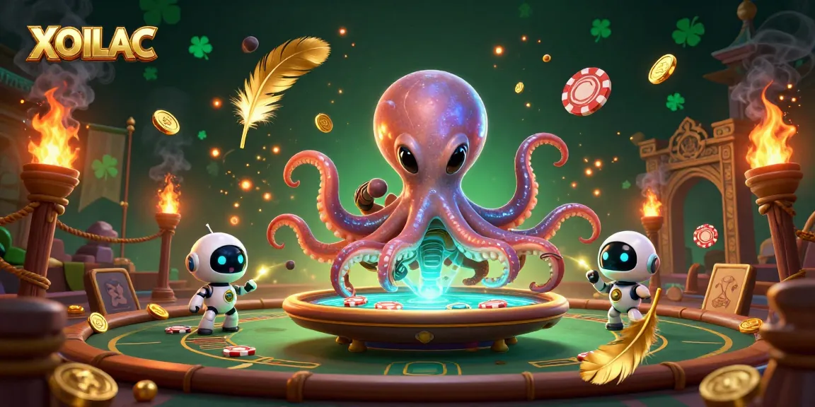Bet on exciting games with XOILAC featuring alien characters and dynamic poker action.