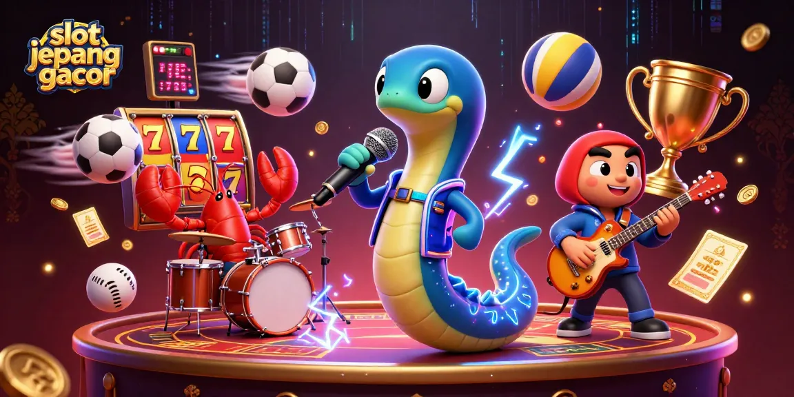 Experience the excitement of slot jepang gacor with dynamic characters and vibrant casino elements.
