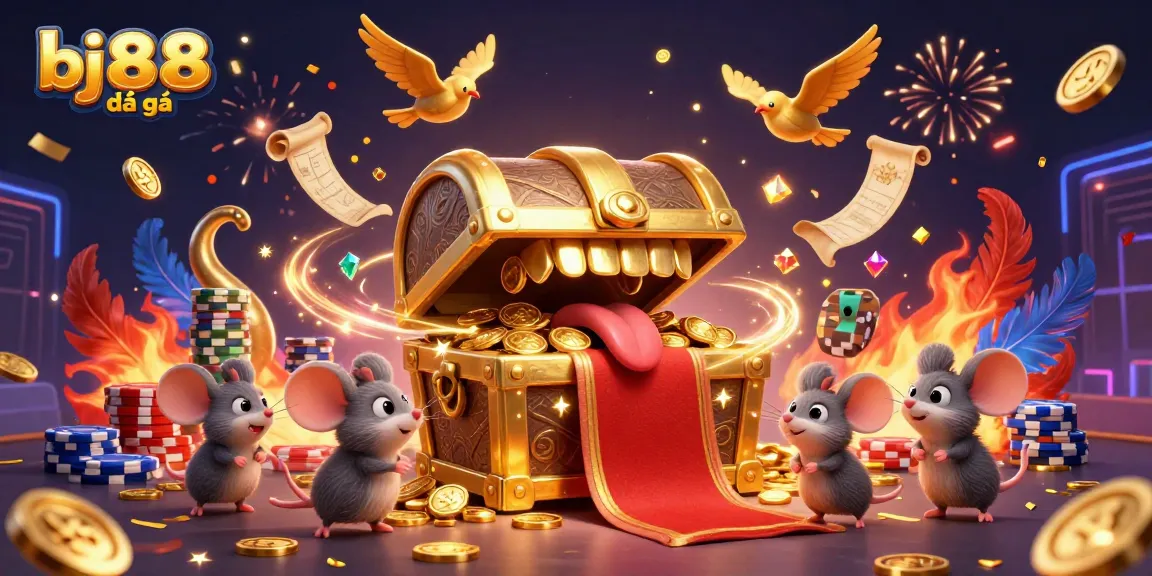 Experience thrilling bj88 đá gà action in an ultra-detailed fighting arena scene with dynamic casino elements.