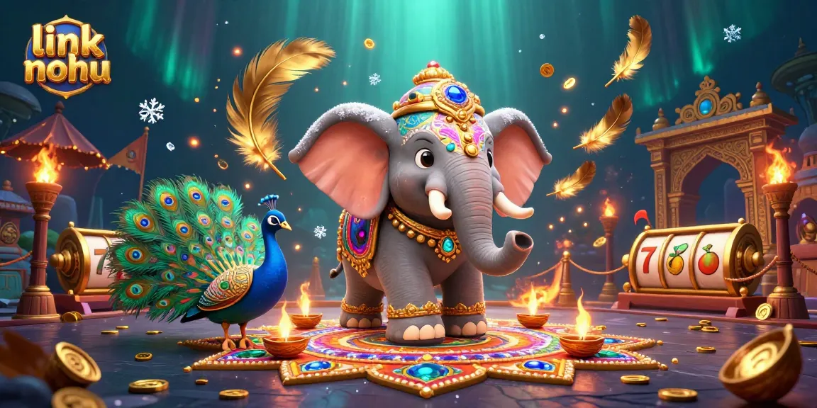Engage with link nohu in an immersive casino scene featuring vibrant characters and rich, detailed graphics.