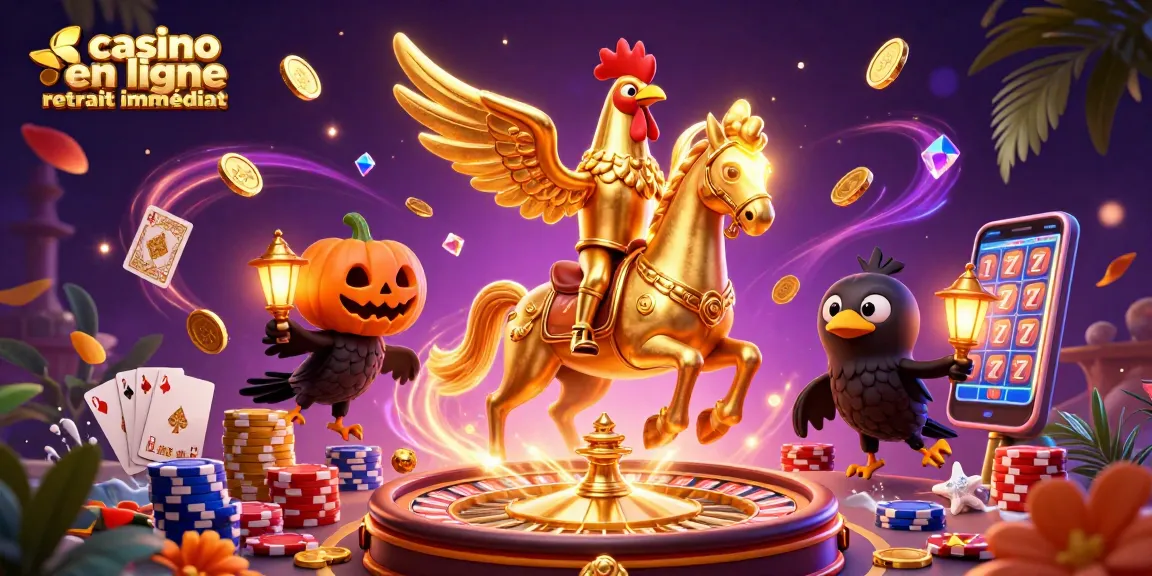 Profitez de gains rapides avec le casino en ligne retrait immédiat lors de vos jeux préférés.