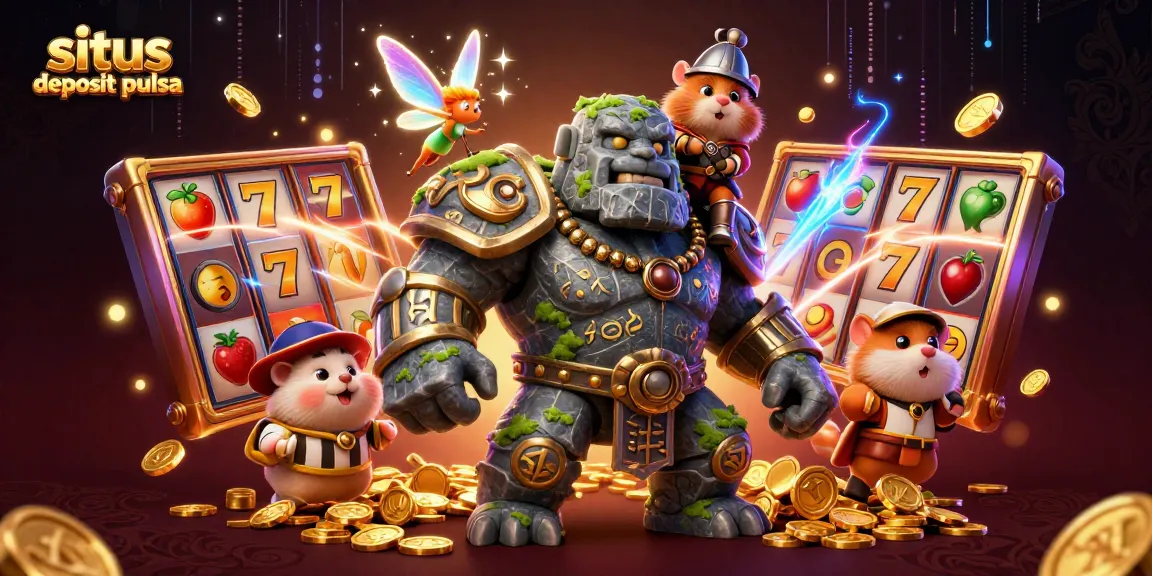 Engage in thrilling gameplay with situs deposit pulsa for exciting slot experiences and jackpots.