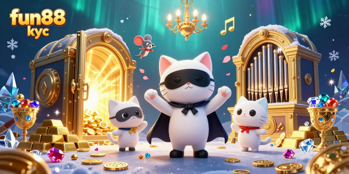 Các cược tại Fun88 KYC với hình ảnh hoạt hình chi tiết, mang đến không gian casino hấp dẫn.