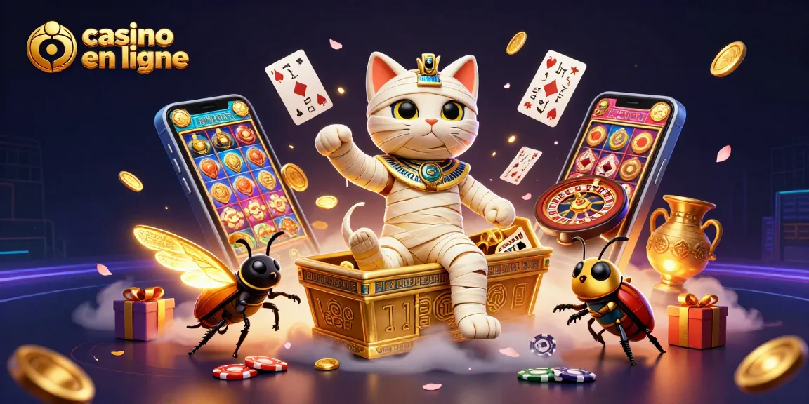 Jouez au casino en ligne avec des machines à sous captivantes et des personnages mystiques.