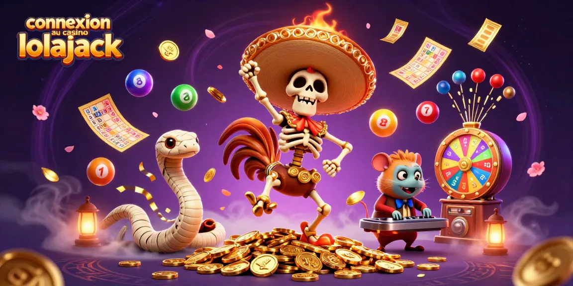 Connexion au casino lolajack : Réveillez vos émotions avec des illustrations de jeu captivantes.