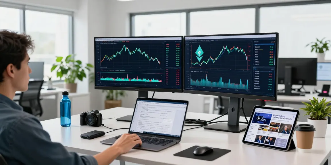 Ben Shapiro net worth 2025 explored in a tech-focused cryptocurrency trading workspace with multiple monitors and blockchain analysis tools.
