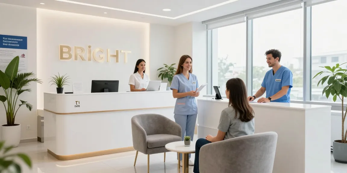 Hair transplant turkey services in a welcoming healthcare clinic featuring doctor consultation and patient care.