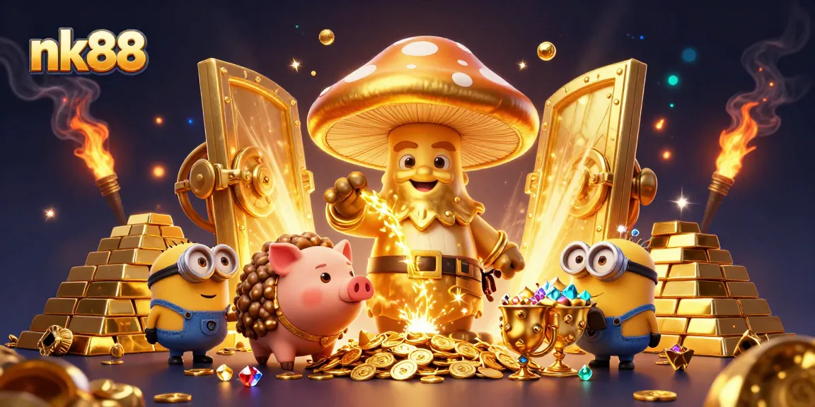 Experience the thrill of nk88 through dynamic gaming adventures filled with treasures and magical elements.